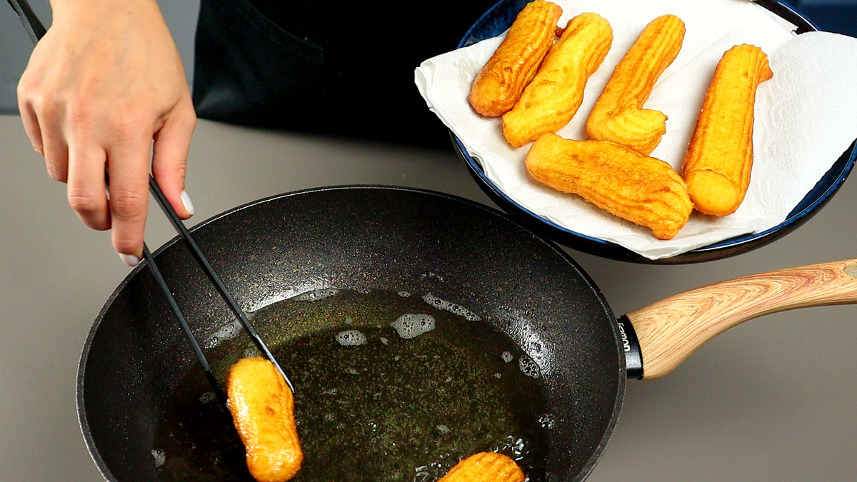 Como hacer churros caseros gorditos