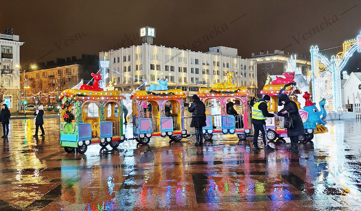 Фото автора. Паровозик для детей