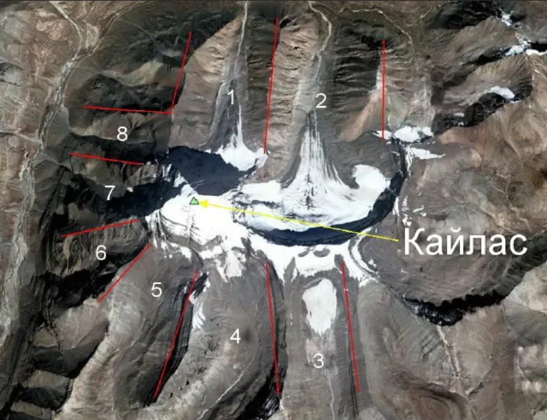 Кайлас снимок НАСА