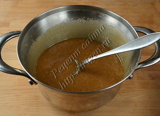 Приготовление пряничного теста