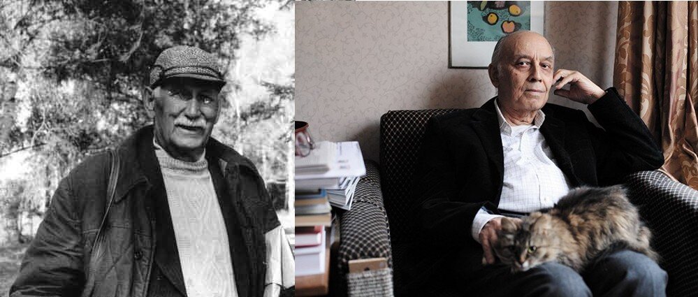 Д.А. Крайнов и Л.С. Клейн. Фото из Интернета