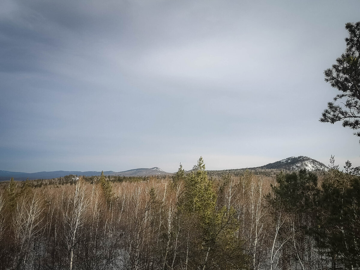Таганай, вид с Семибратки