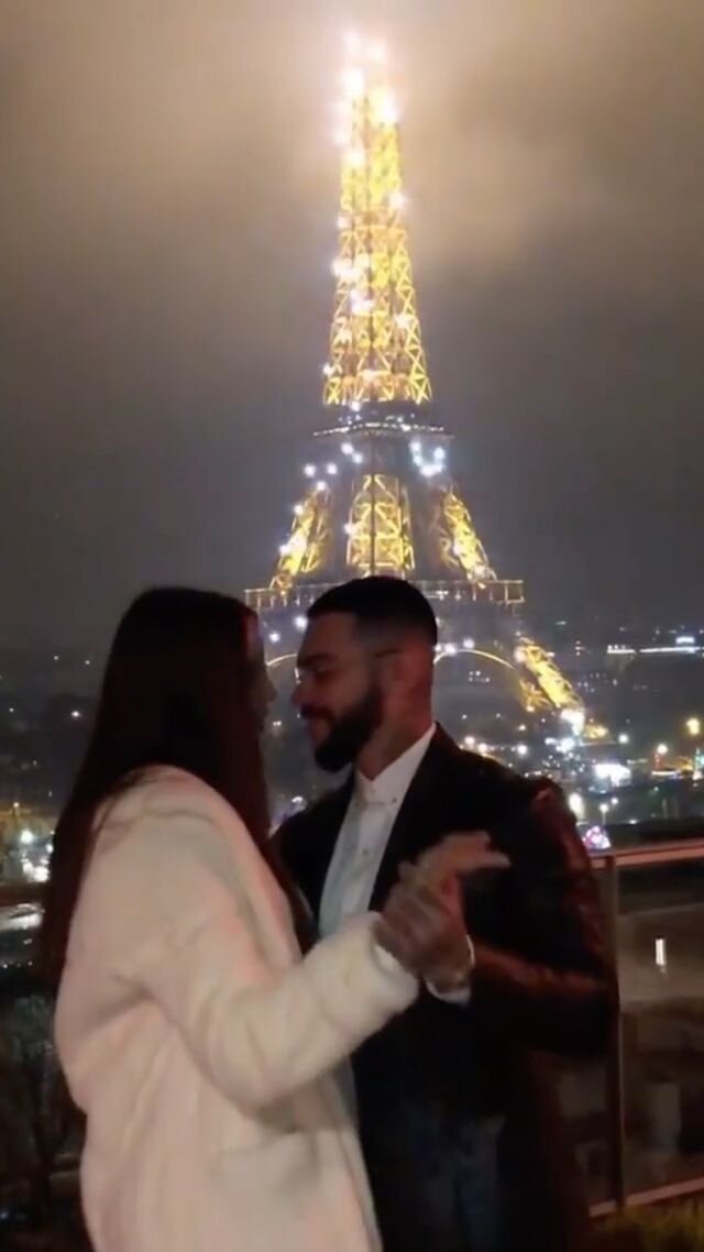     Анастасия Решетова и Тимати отметили помолвку в Париже Фото: соцсети