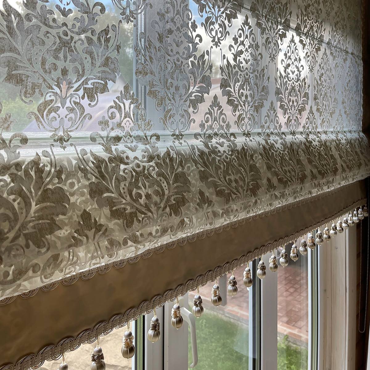 римские шторы фото