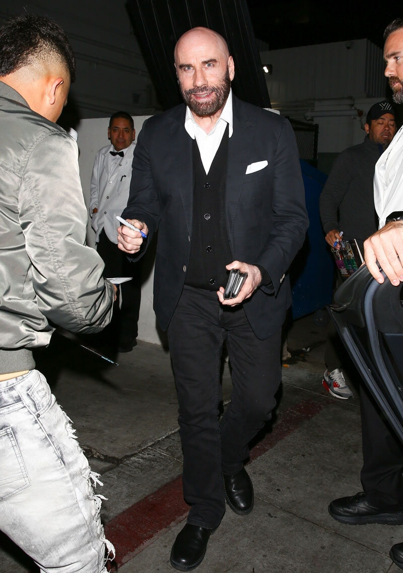    Джон Траволта отметил в ресторане день рождения дочериLegion-Media