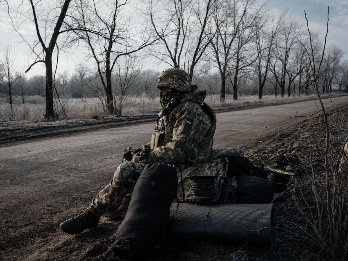    Украинский военнослужащий© AFP 2023 / YASUYOSHI CHIBA