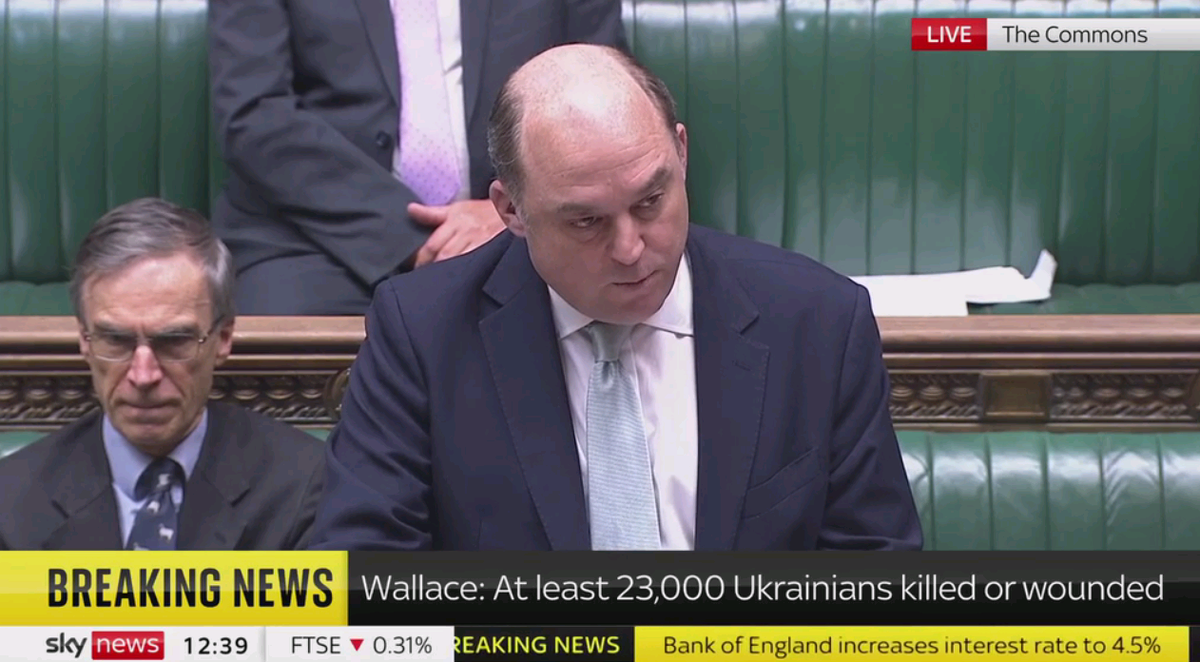 британского министра обороны