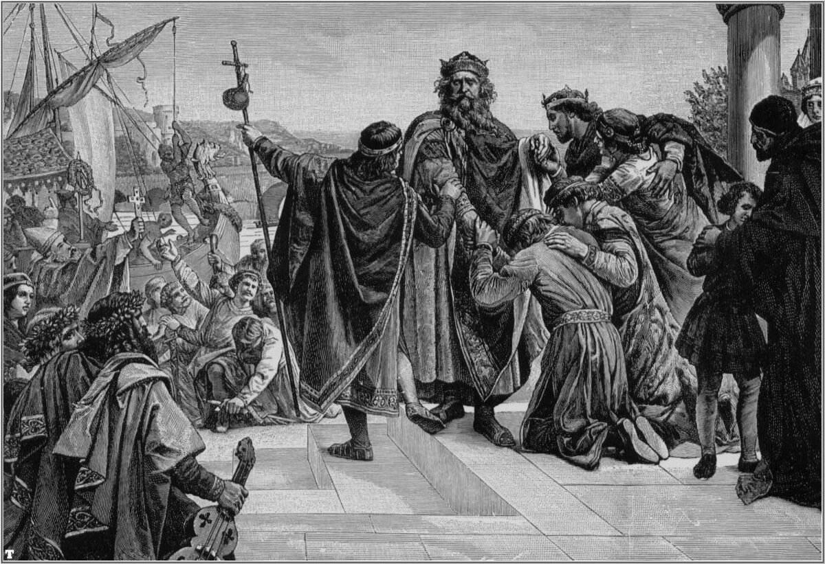 В Италии Фридрих явно рассчитывал на такой прием.