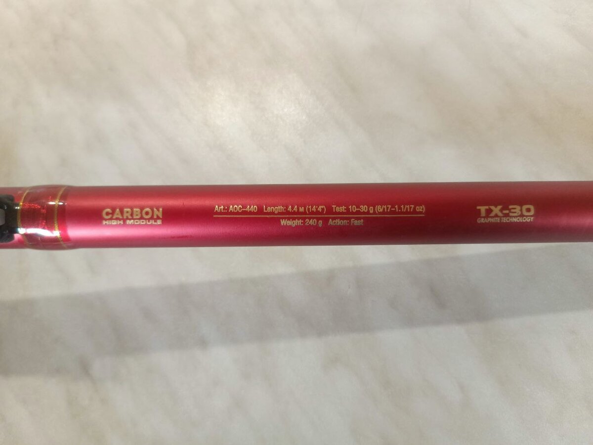 Характеристики удилища