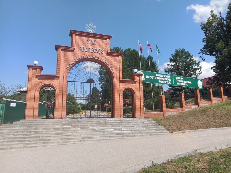 Ворота колледжа (4 фото)