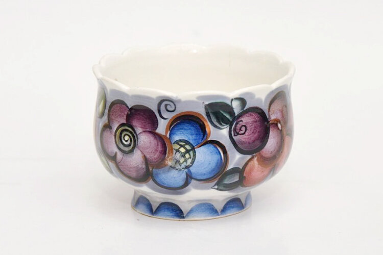 Чаша из набора «Сладка ягода». 1976 год, ЗиК. Автор Наталья Юрьевна Лепкалюк