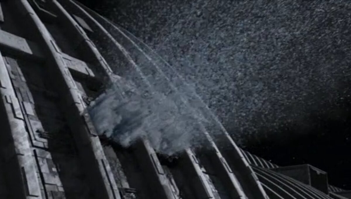 Красиво вода уходит