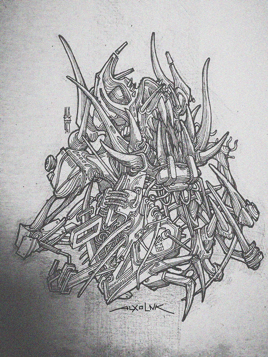 бумага / тушь