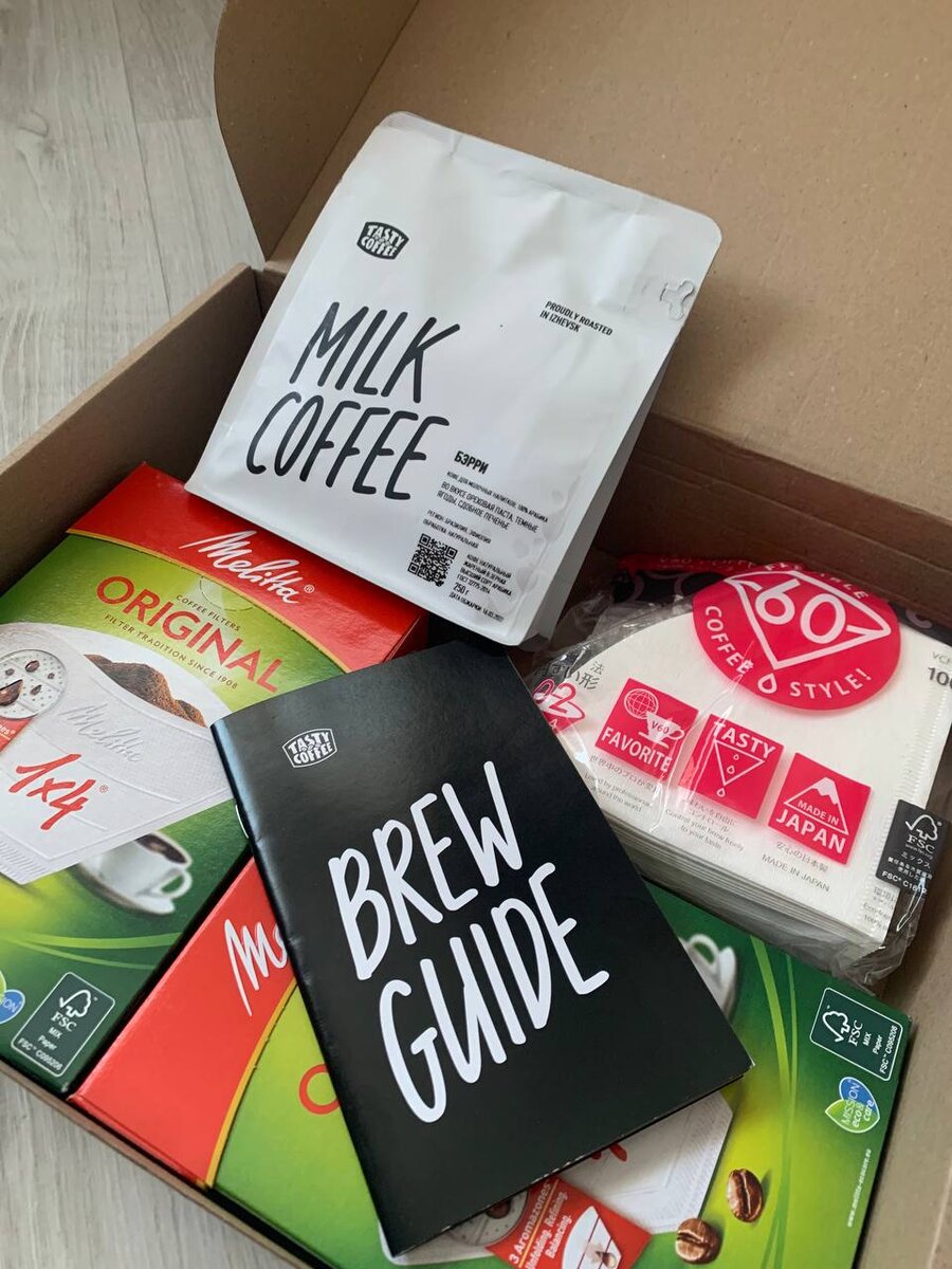 Недавний мой заказ у Tasty Coffee Roasters.