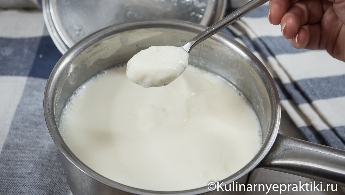Кефир из молока — рецепт с фото