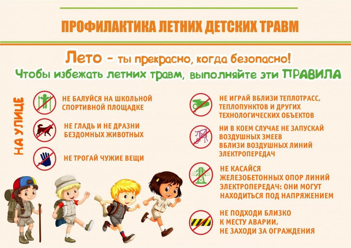 План профилактики травматизма в школе