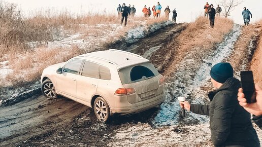 Как стынет кровь в жилах. TOYOTA против AUDI и BMW на БЕЗДОРОЖЬЕ!