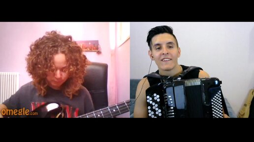 хижина музыканта на баяне иностранцы