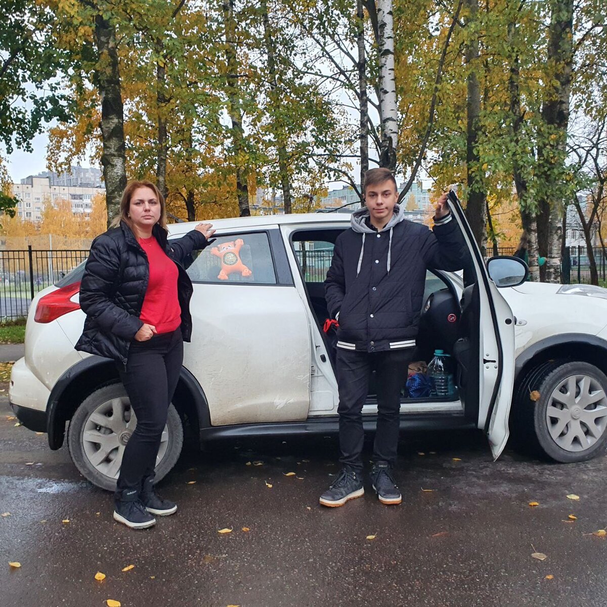 Ольга (Веритас) с сыном Романом