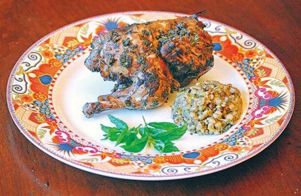 "Замзагану". Эта версия была приготовлена из голубя. 