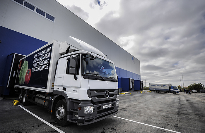    Здание логистического центра компании Havi Logistics для сети ресторанов быстрого питания McDonald`s в регионах Сибири в городе Обь.Евгений Курсков/ТАСС