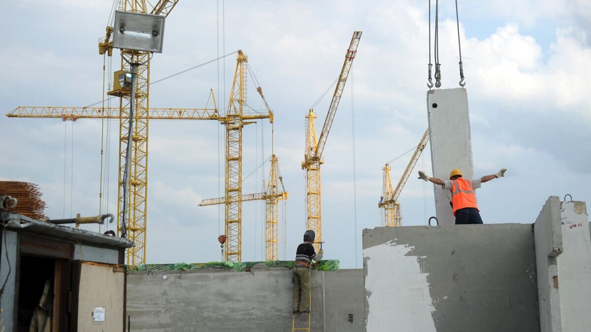    Строительство© РИА Новости / Григорий Сысоев