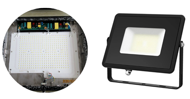 Прожектор в разборе от Gauss