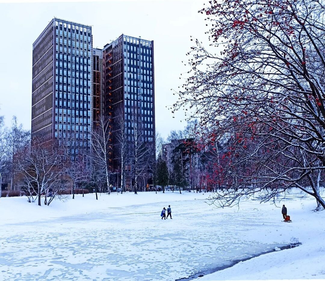 Серебряный пруд. Здесь и далее - фото автора, если не указано иное. 