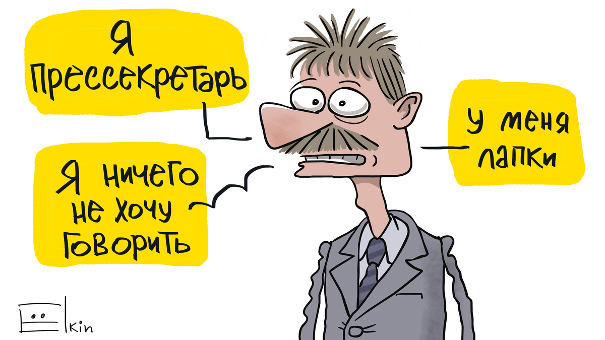Карикатурист Елкин, признанный в России иноагентом