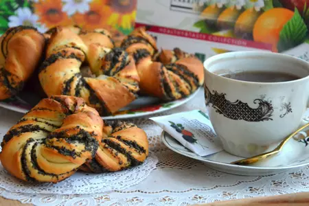 Булочки с маком по бабушкиному рецепту