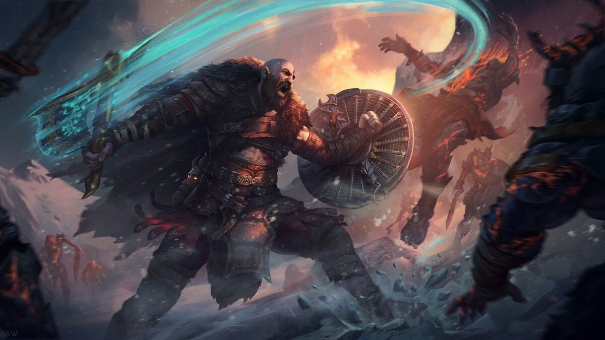 God of War Ragnarok Прохождение 100% [Сложность Бог Войны] Серия 17 Муспельхейм.