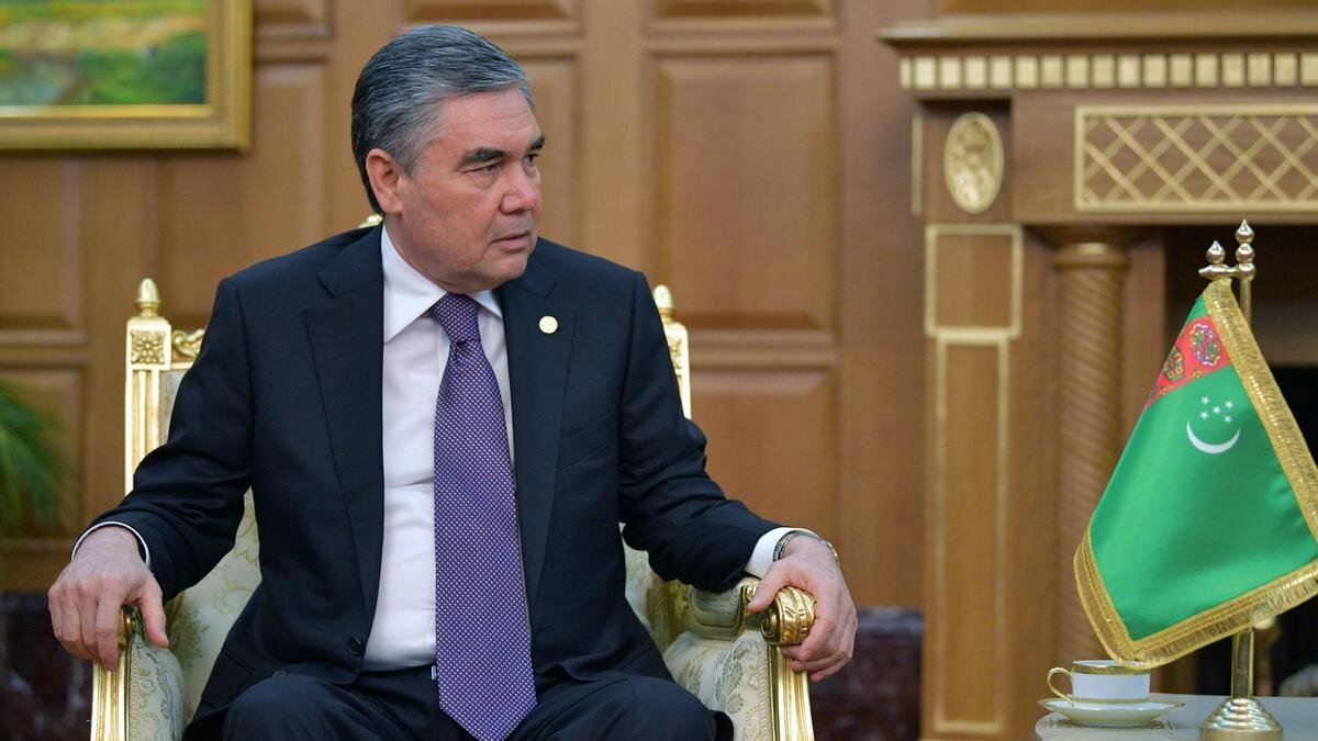    Гурбангулы Бердымухамедов:Alexey Druzhinin/Sputnik/AFP/Getty Images
