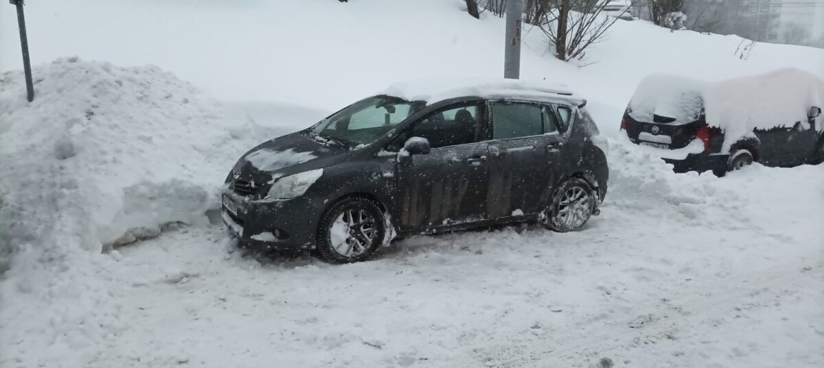 Пришлось лопатой поработать. Трактор нагрëб бруствер будь здоров. 