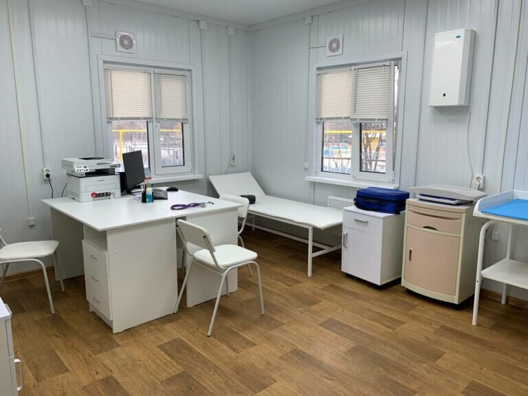    В Оренбургском районе жители села Благословенка будут получать медпомощь в новом ФАПе Кристина Просвиркина