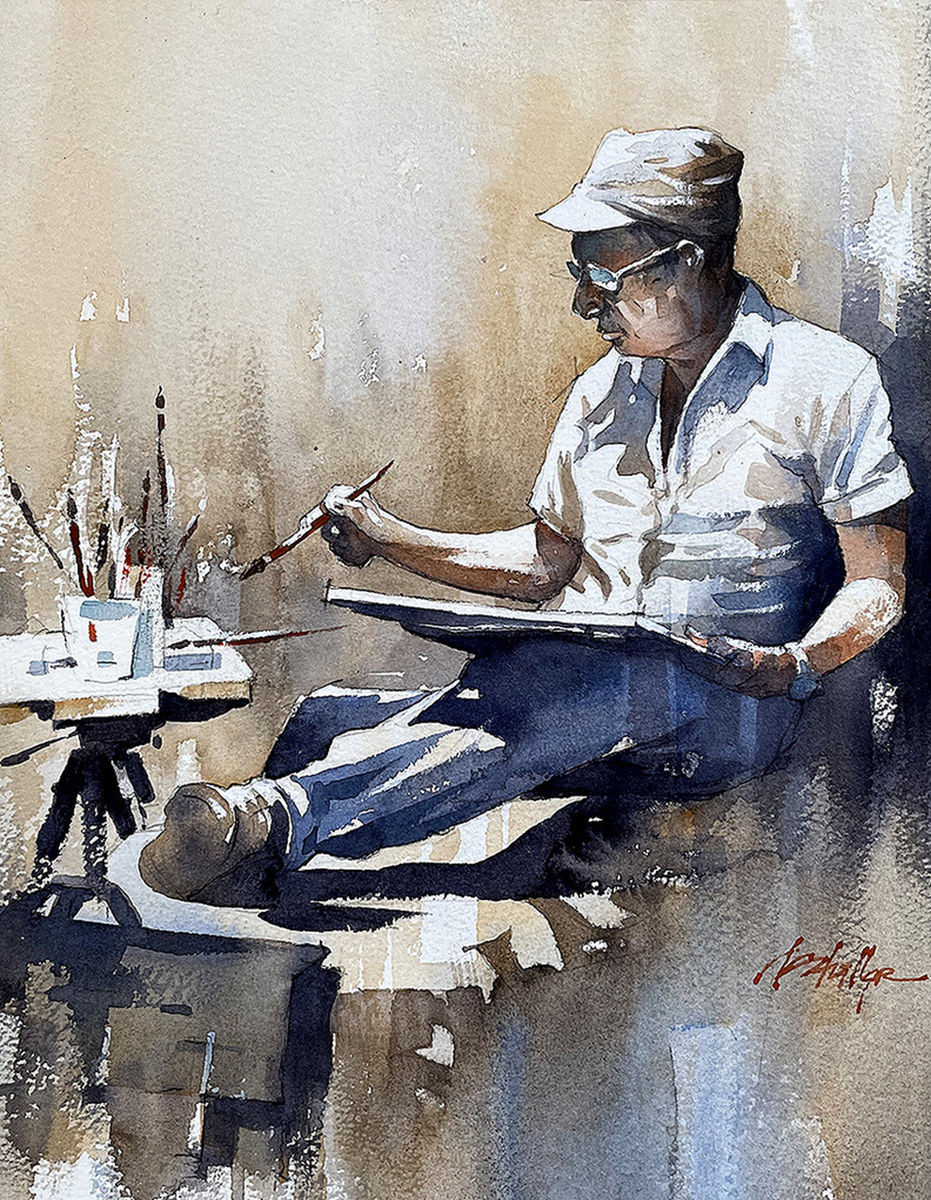 Томас Уэллс Шаллер. Марко Скетчинг - Рим. Размер 14 х 11 дюймов
https://www.thomasschaller.com/portfolio-viewer?collection=76902#lg=1&artworkId=4127679
