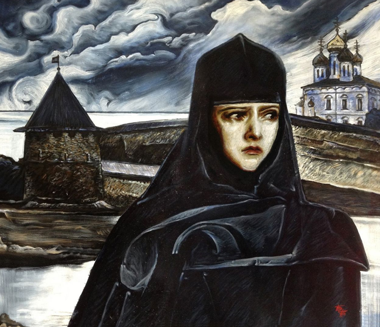 Портрет монахини картина