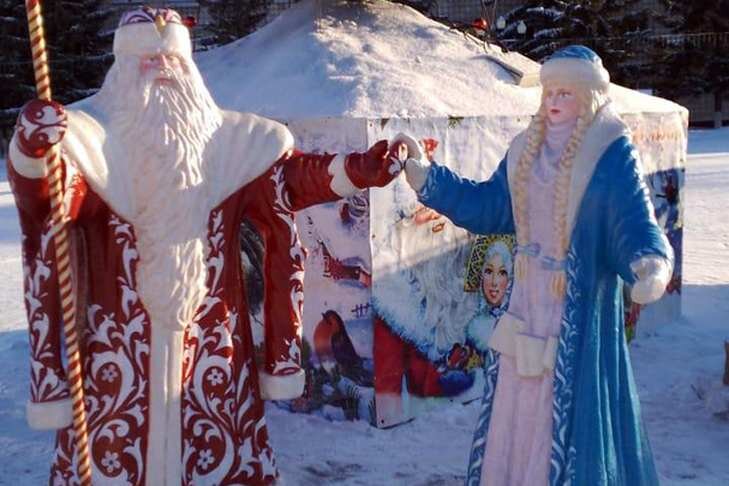    Волшебный посох вернули Деду Морозу в центре Довольного