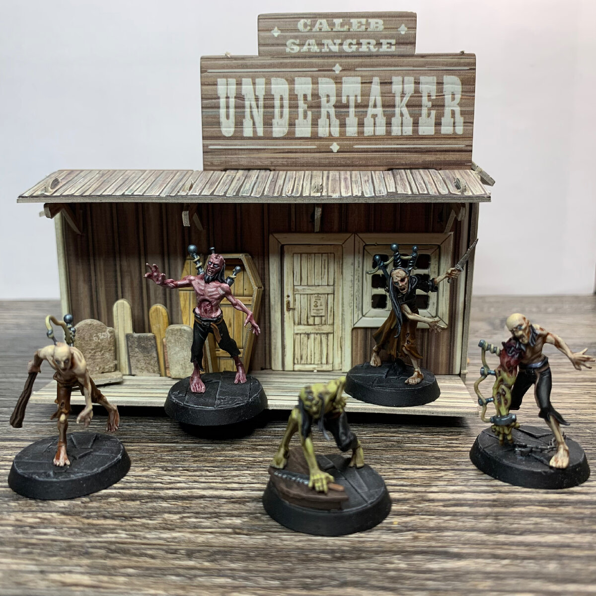 Отряд зомби из Warhammer AoS Soulblight Gravelords