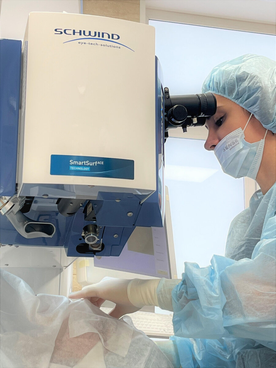 Лазерная коррекция зрения по методике SuperLasik