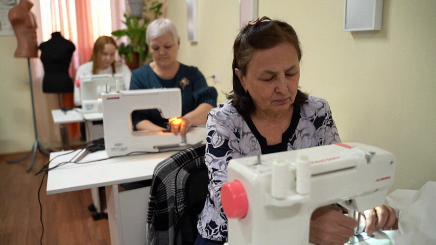    В Нягани организовали производство «пятиточечников» для мобилизованных