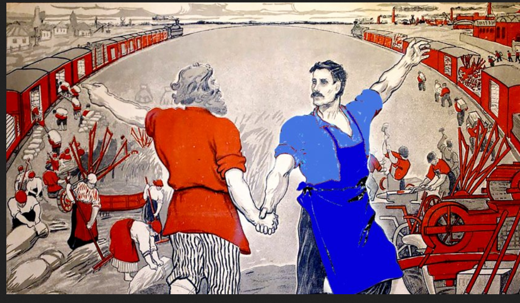 Советский плакат.