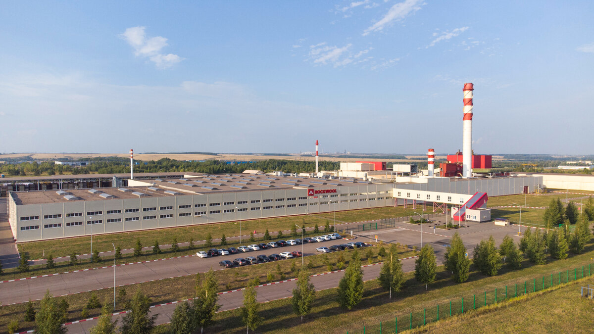 Завод «Роквул-Волга» на территории ОЭЗ «Алабуга», где производят каменную вату