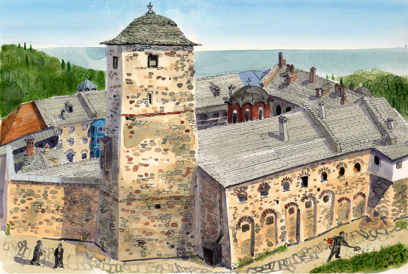 Тим Вайнер. Афонская зарисовка. Читайте и слушайте книги преподобного Паисия Святогорца (1924-1994). Ссылки внизу