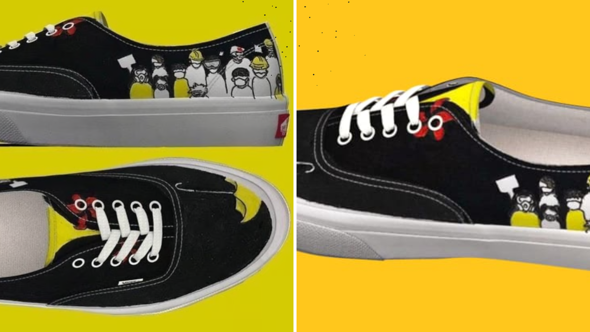 Vans сняли с производства модель кед, которые они выпустили в поддержку "революции зонтиков" в Гонконге 