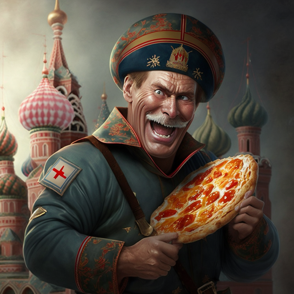Обложка для статьи сгенерирована нейросетью по запросу "Русский анекдот"