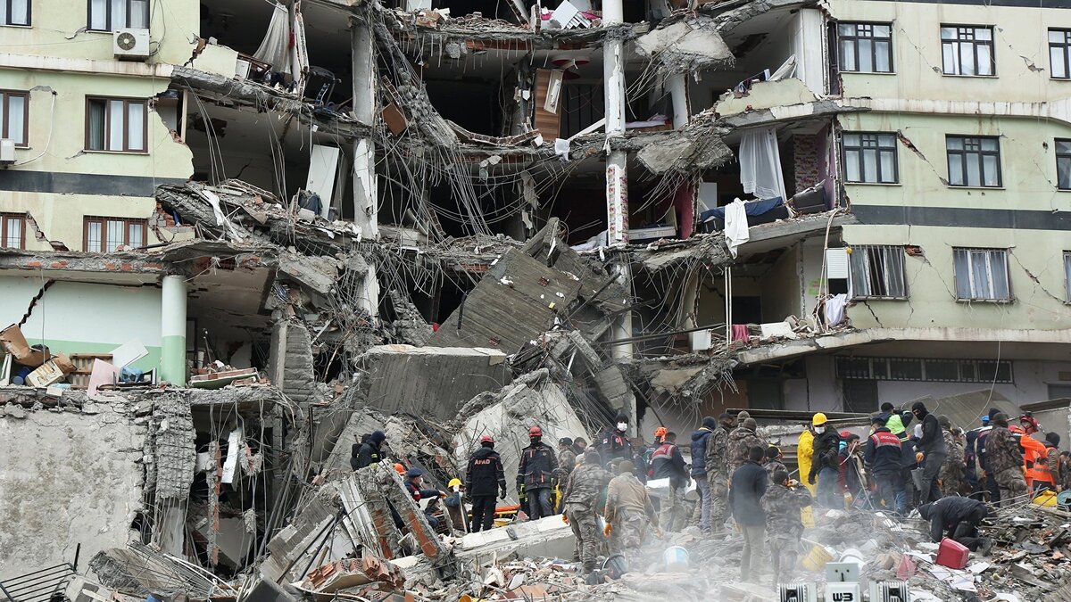    Последствия землетрясения в Турции© Sputnik