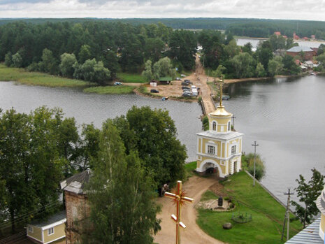 Август 2012. Снято с колокольни