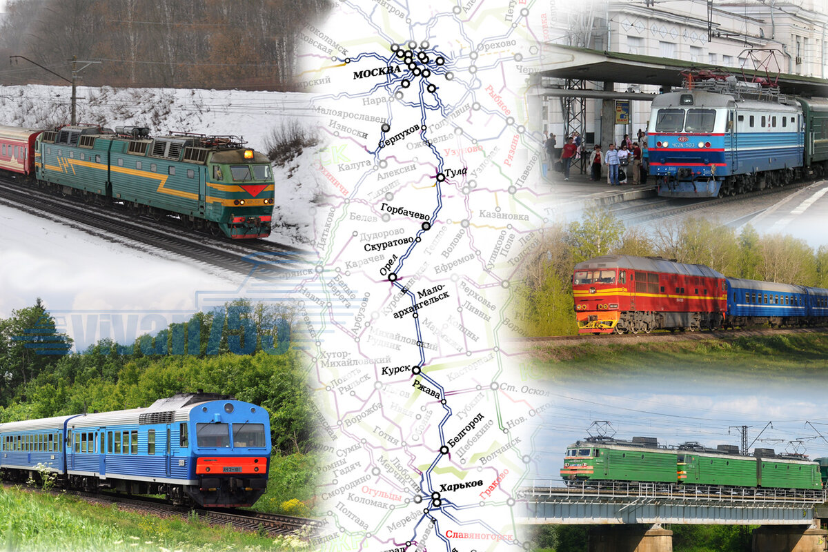 Фрагмент суперкарты Дмитрия Зиновьева (http://parovoz.com/maps/supermap) в обработке автора