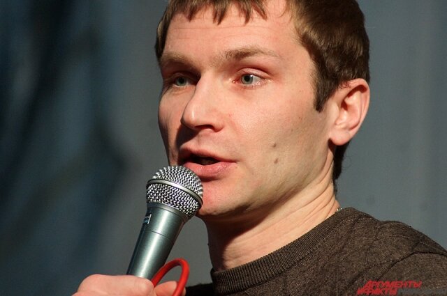    Николай Наумов на встрече со зрителями в Перми. Фото:  АиФ/ Дмитрий Овчинников