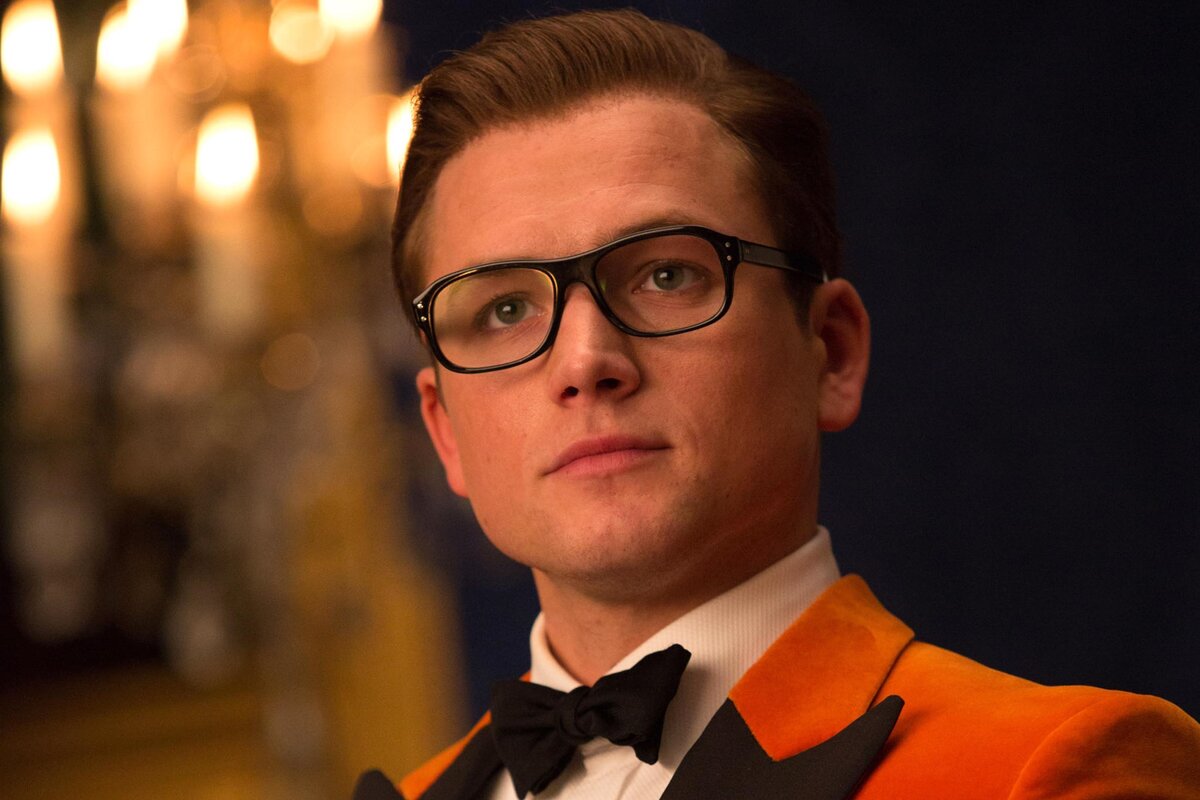 58. Актёр Тэрон Эджертон, известный по фильмам серии <b>Kingsman</b>